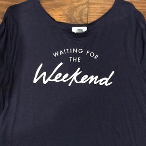 Waiting for the weekend - tee